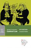 Butterworths Student Companion: Contract Law, 6th edition cover