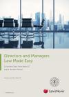 Directors and Managers Law Made Easy 2017 (eBook) cover