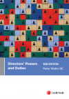 Directors’ Powers and Duties, 3rd edition cover