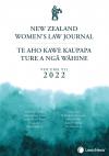 New Zealand Women’s Law Journal – Te Aho Kawe Kaupapa Ture a ngā Wāhine, Volume 7 cover