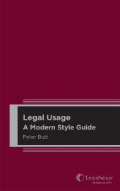 Legal Usage A Modern Style Guide cover