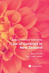 Burrows, Finn and Todd on the Law of Contract in New Zealand, 6th edition cover