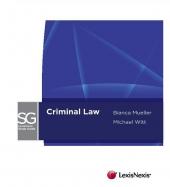 Criminal Law Study Guide, 1st edition cover
