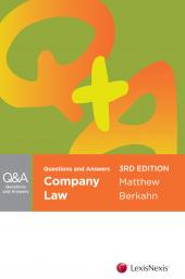 Questions and Answers: Company Law, 3rd edition (eBook) cover