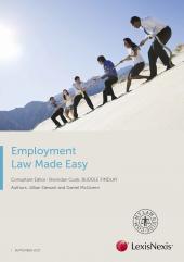 Employment Law Made Easy (September 2017) (eBook) cover