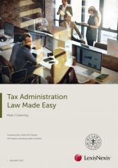 Tax Administration Law Made Easy 2017 cover