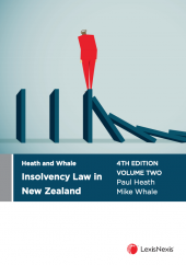Heath and Whale Insolvency Law in New Zealand, 4th edition cover