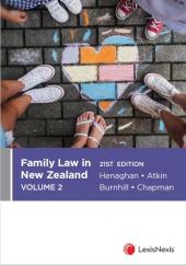 Family Law in New Zealand, 21st edition cover