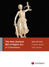The New Zealand Bill of Rights Act: A Commentary, 2nd edition - LN Red Book cover
