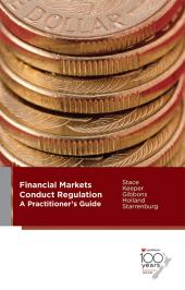 Financial Markets Conduct Regulation: A Practitioner’s Guide - LN Red Book cover