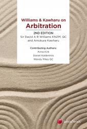 Williams and Kawharu on Arbitration, 2nd edition - LN Red Book cover