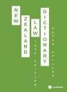 New Zealand Law Dictionary, 10th edition cover