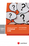 Questions and Answers: Criminal Law, 5th edition cover